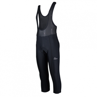 Basic de luxe 3/4 fietsbroek zwart